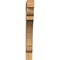 Ekena Millwork Olympic Block Smooth Bracket, Western Red Cedar, 5 1/2"W x 40"D x 48"H BKT06X40X48OLY05SWR - alternate 2